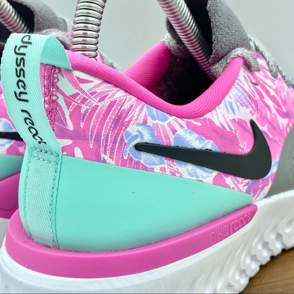 NIKE WOMENS ODYSSEY REACT 2 FK VARIOUS SIZES - Picture 9 of 12